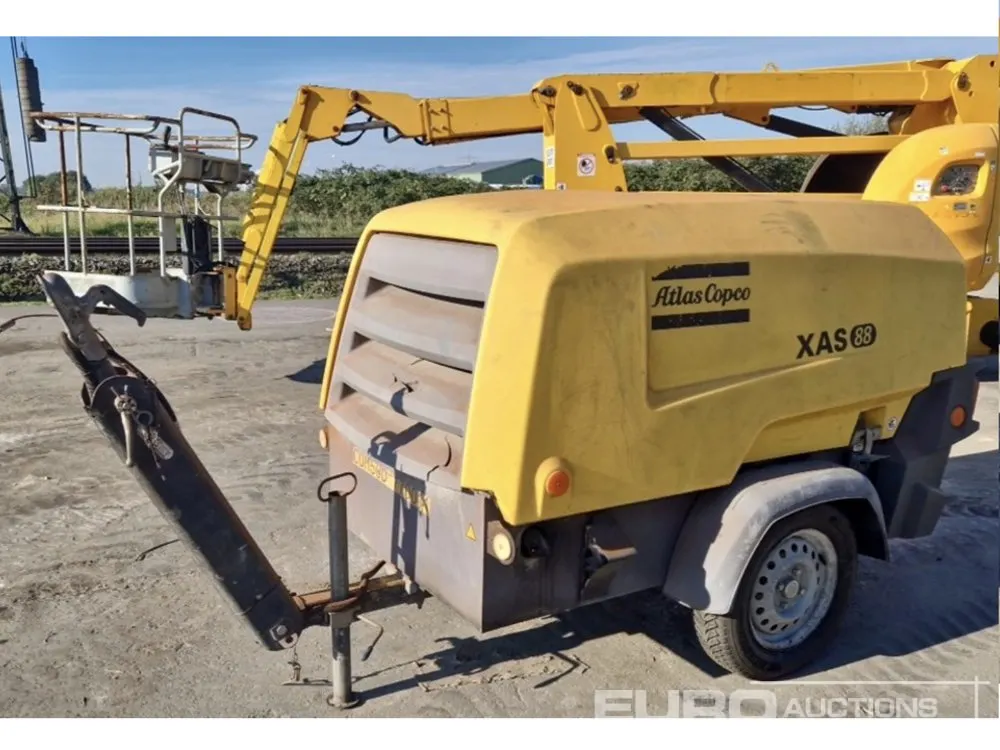 2019 Atlas Copco XAS88KD 180CFM