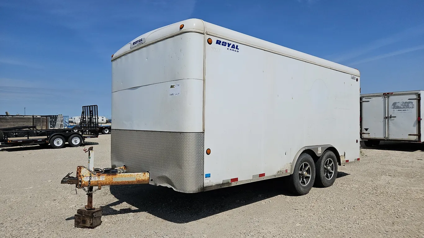 2015 Royal CHT60-816-72 T/A 16ft Enclosed Trailer