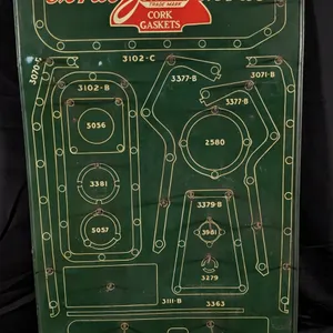 TIN RACK SIGN JOINTITE CORK GASKETS FOR FORDS FORD L. MUNDET & SON INC BROOKLYN NEW YORK