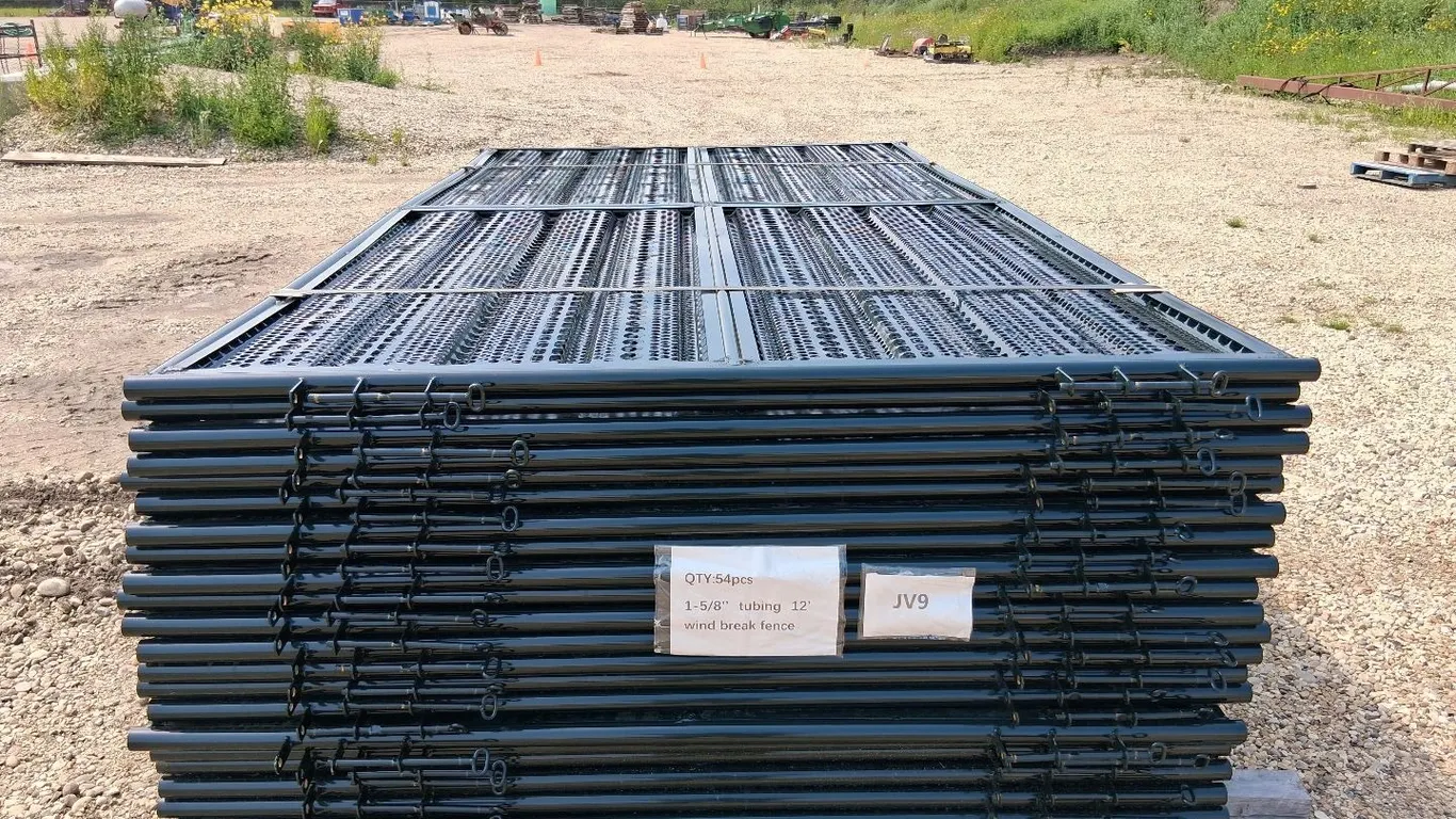9- 12 Foot Wind Fence Panels (Unused)