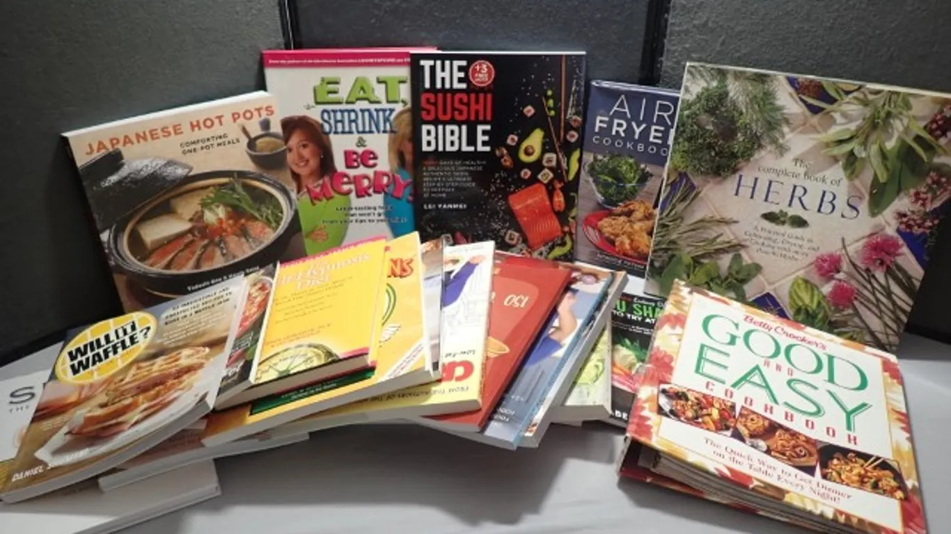 Assorted Cookbooks