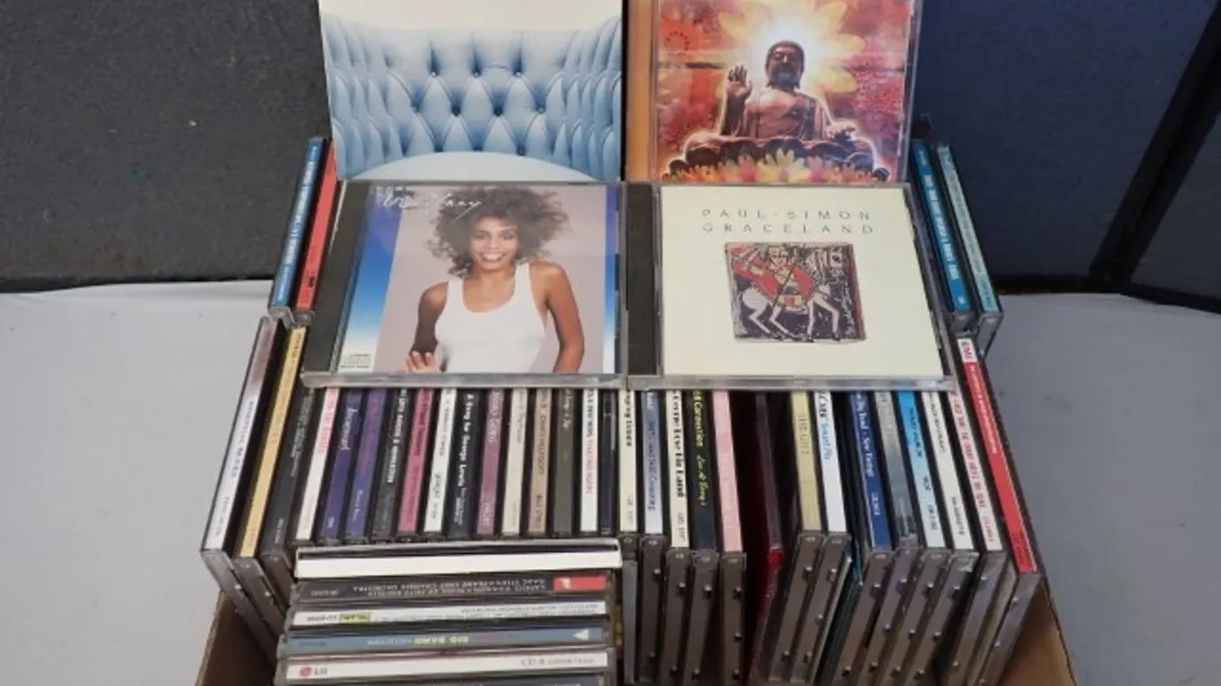 CDs of Various Genres
