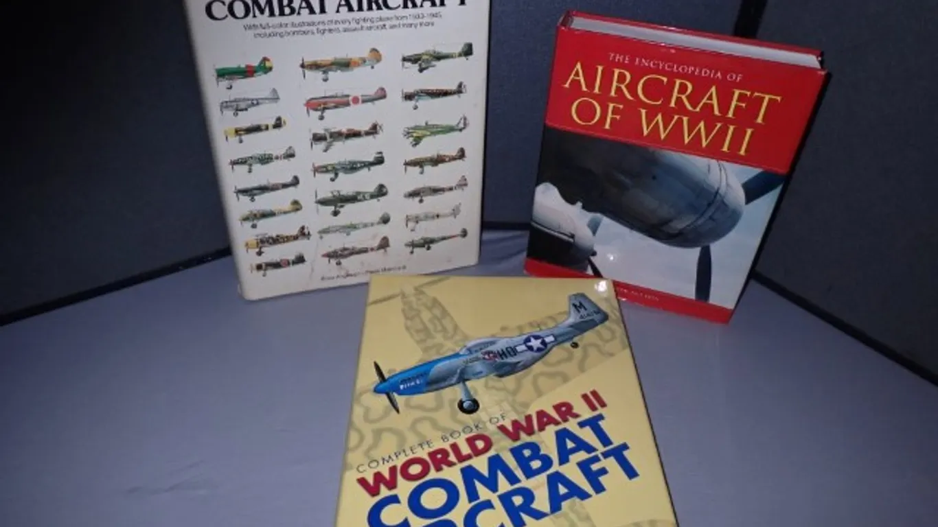 WWII Aircraft Hardcover Books