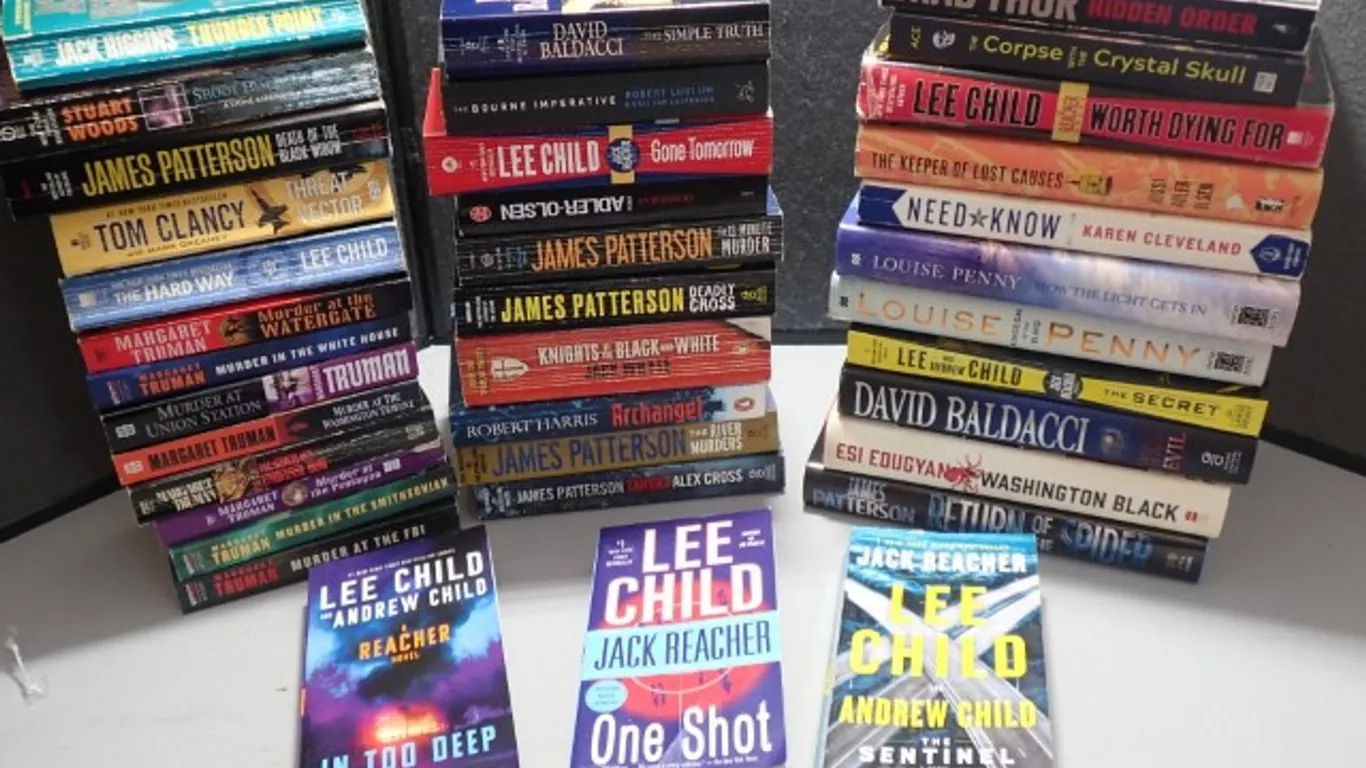 Assorted Lot of Fiction Paperback