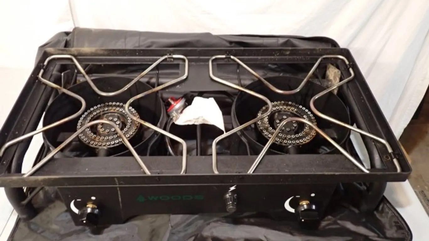Woods Double Burner Cooker Stove