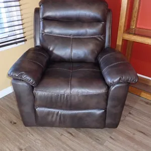 Leather Rocker/Recliner