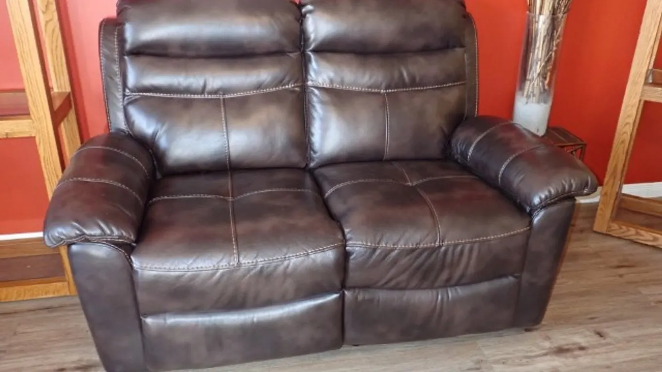 Leather Loveseat Recliner