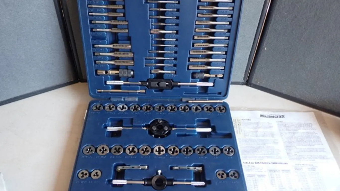 Mastercraft Tap & Die Set