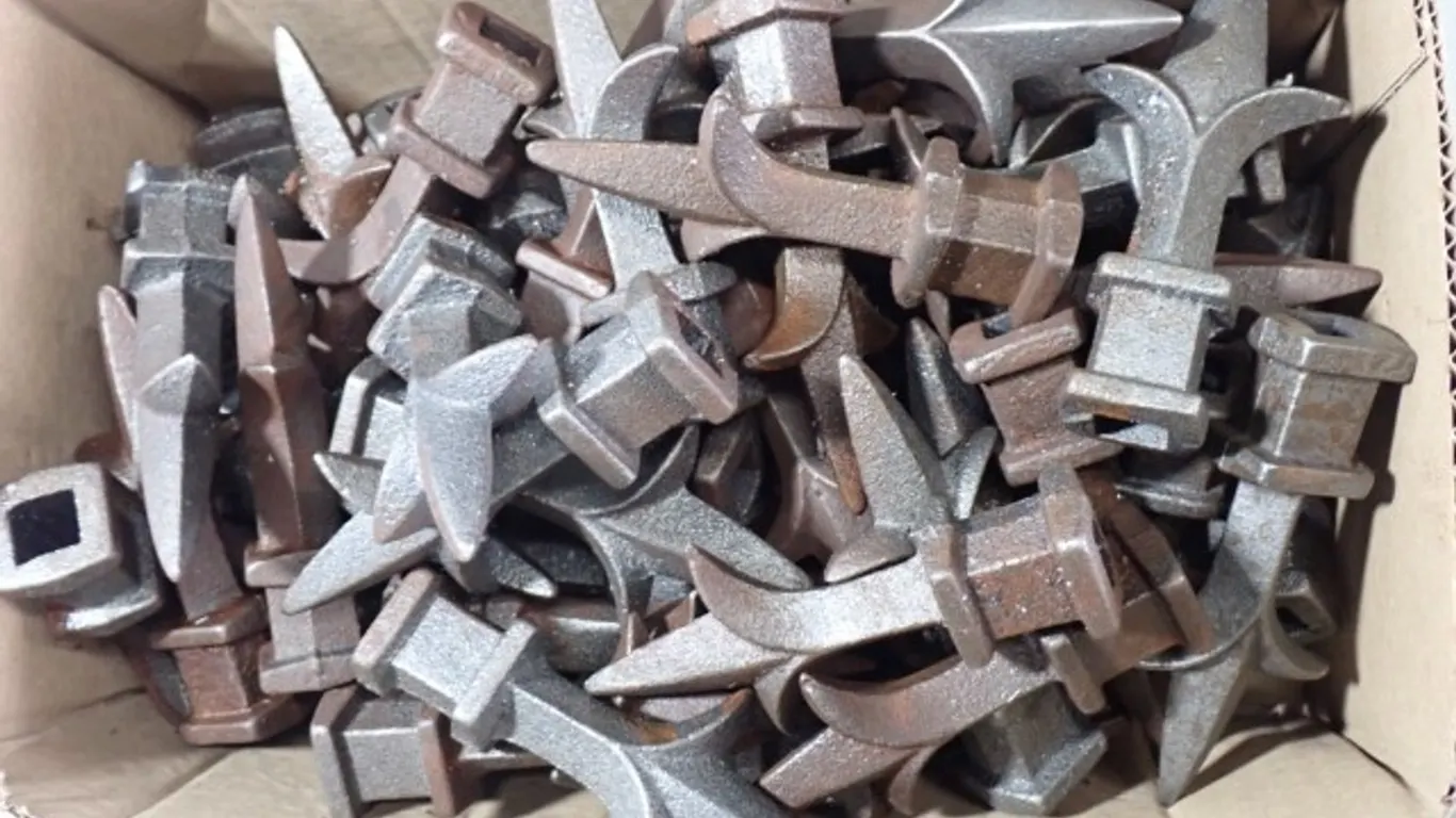 Assorted Decorative Wrought Iron Components