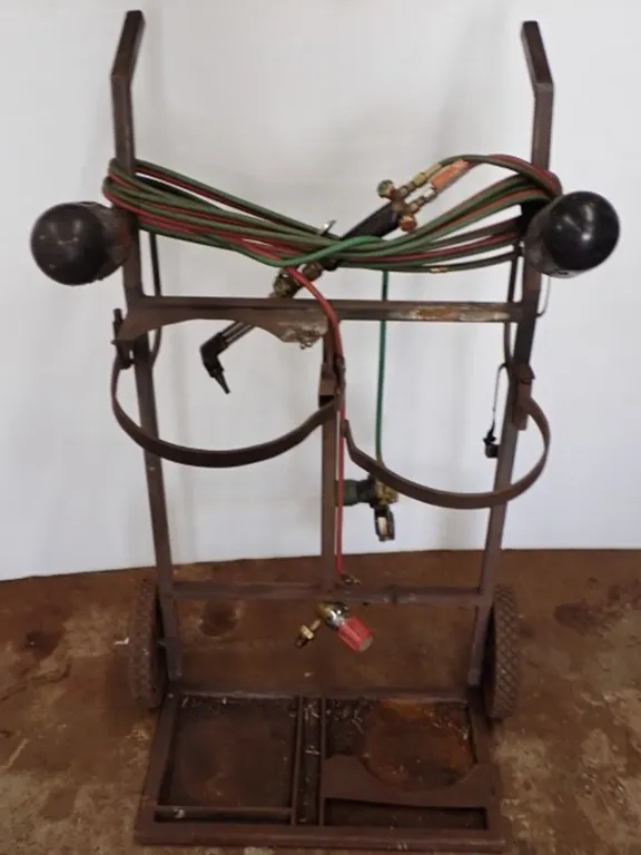 Hand-Fabricated Dual Tank Cart