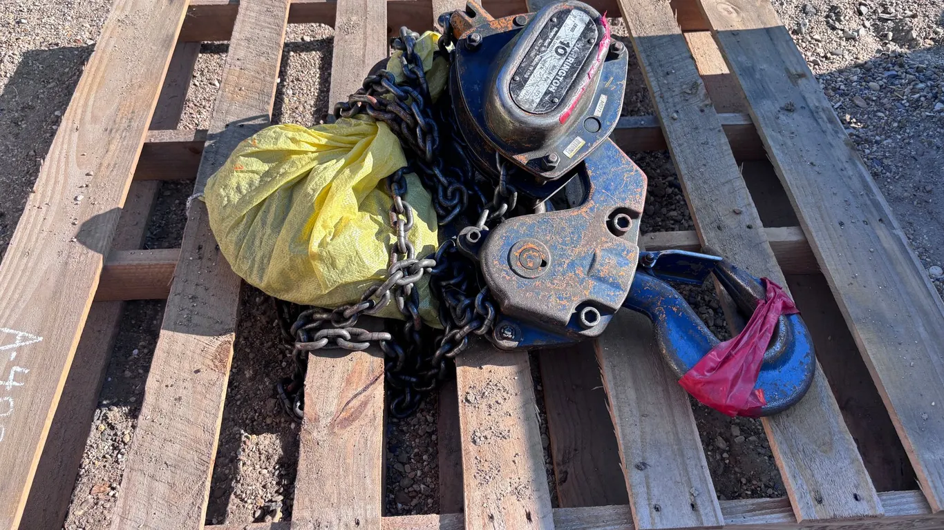 HARRINGTON HOISTS 10 TON CHAINFALL