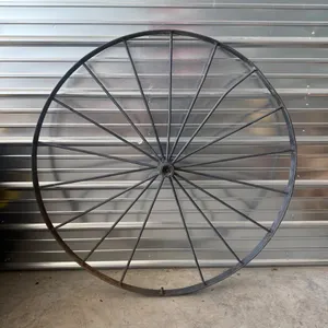 Spoked Wagon Wheel
