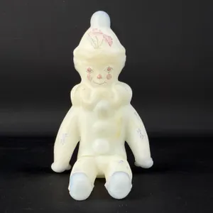 Fenton "Berries and Blossoms" Blue Clown