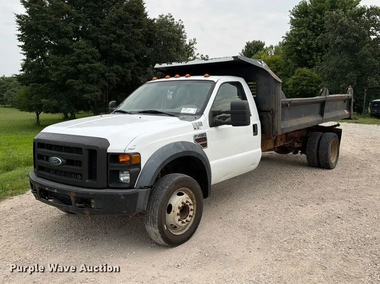 2008 Ford F450 Super Duty dump truck