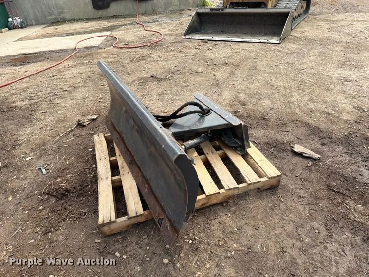 Paladin X compact utility loader dozer blade