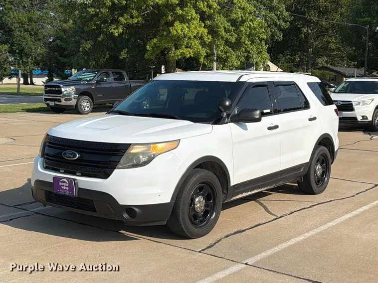 2015 Ford Explorer Police SUV