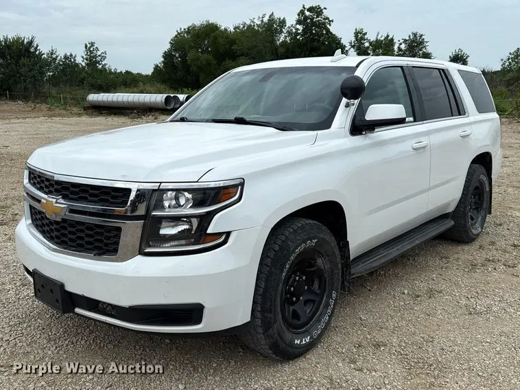 2017 Chevrolet Tahoe Police SUV