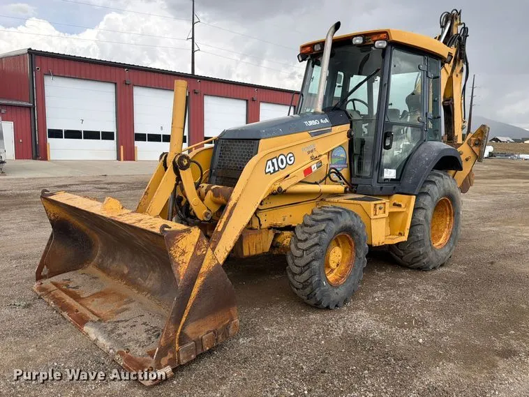 2001 John Deere 410G backhoe
