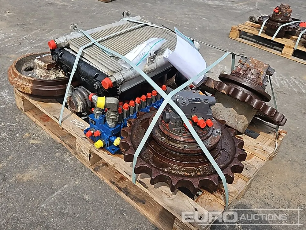 Final Drives, Idlers, Radiator, Hydraulic Distribution Block to suit Volvo ECR50D