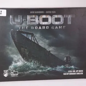 U-Boot The Board Game, A Real-Time, App-Driven Tabletop Submarine Simulator. Appears complete, but n