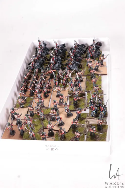 Large selection of what appears to be 15mm Napoleonic English infantry and cavalry etc. Approximatel