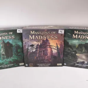 Mission Madness second edition with Path of Serpent and Horrific Journeys expansiontable kits, inclu