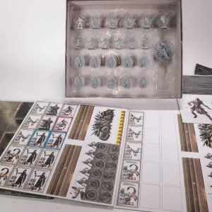 Conan Stygia board game with paintable figures. Completeness not guaranteed. Bid accordingly