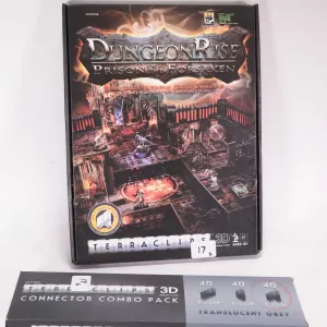 Boxed DungeonRise: Prison of the Forsaken gaming terrain for roleplay, skirmish and wargaming and a 