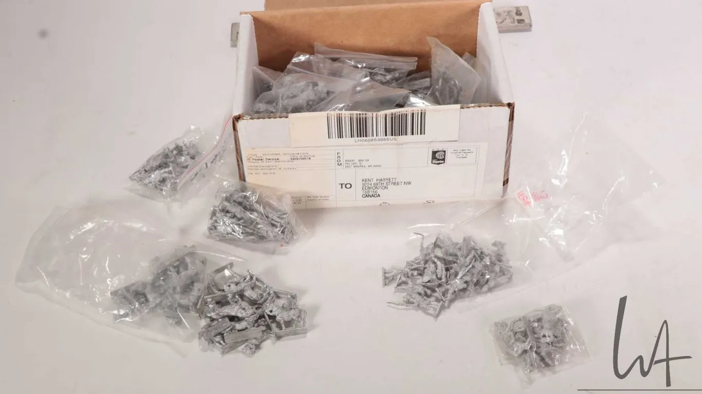 Large selection of 10mm metal miniatures, appears to be Napoleonic eras, including eureka miniatures