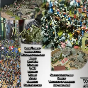 War gaming and table top games promo