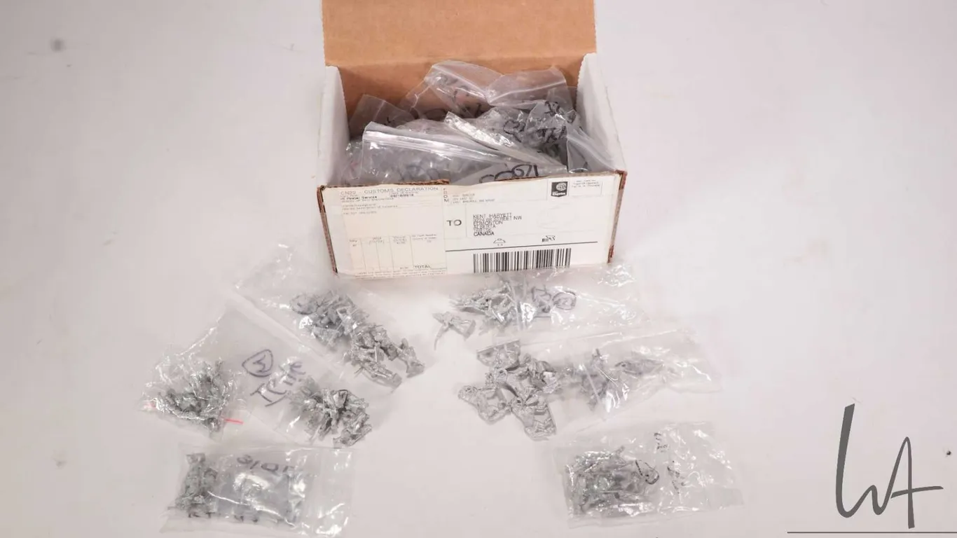 Large selection of 18th & 19th century Imperial guard 10mm metal miniatures including men, horse, et