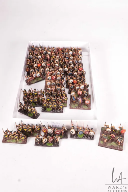 Large selection of what appears to be 15mm Approximately 160+ individual and intricately hand painte