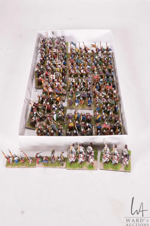 Large selection of what appears to be 15mm English infantry and cavalry. Approximately 189 individua