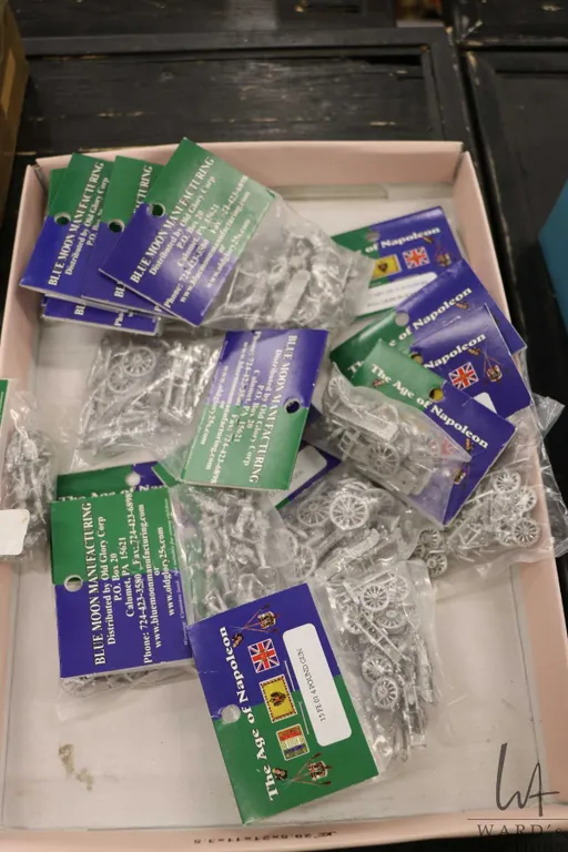 Sixteen new in package Age of Napoleon metal miniatures