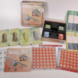 Wings of War Burning Drachens: A Game of WWI Air Combat for 1-2 Players, appears complete