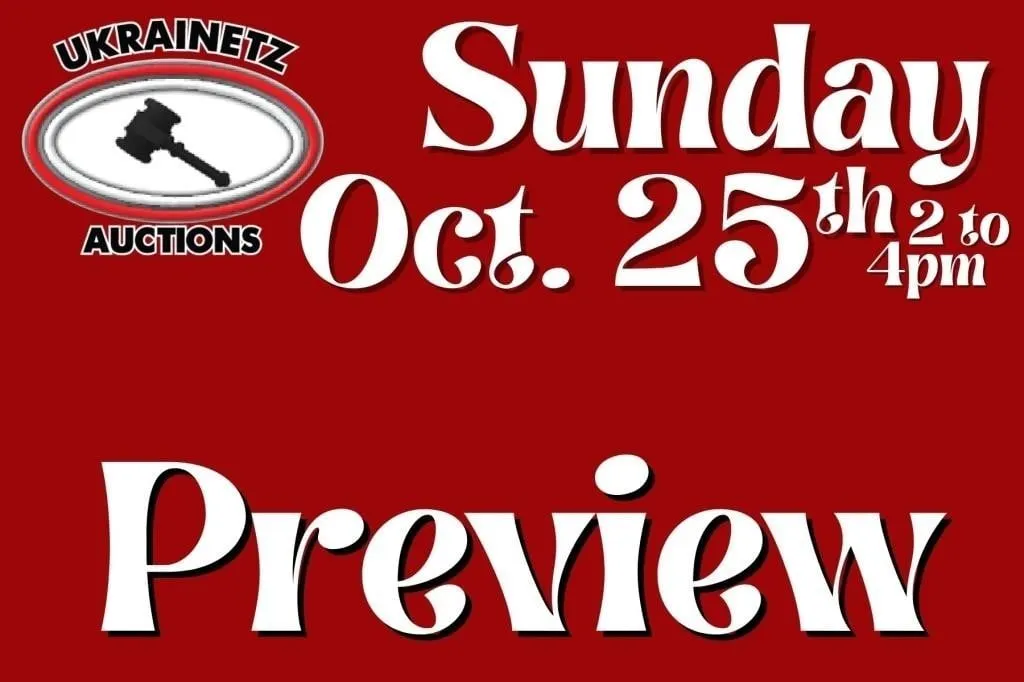 PREVIEW SUNDAY, OCTOBER 25, 2026 2-4PM