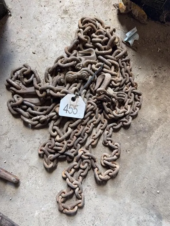 (2) Log Chains w/Hooks