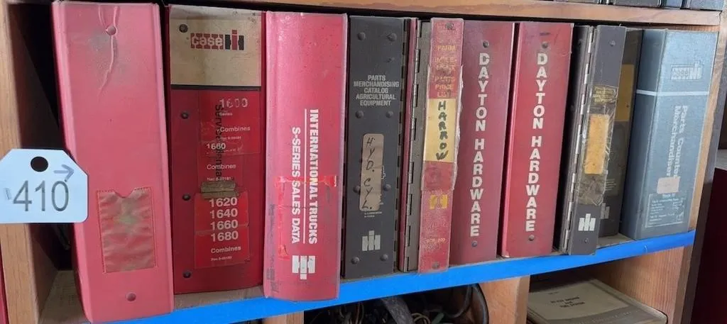 IH Parts and Service Catalogs