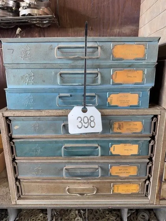 7 Drawer/Organizers w/Contents