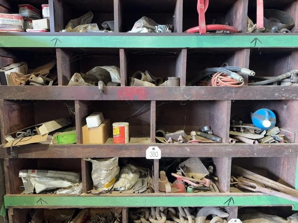 Bottom Left Shelf Bins w/Misc Shop Items Only