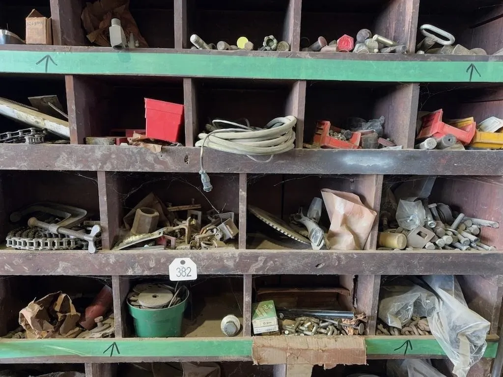 Bottom Right Shelf Bins w/Misc Items Only