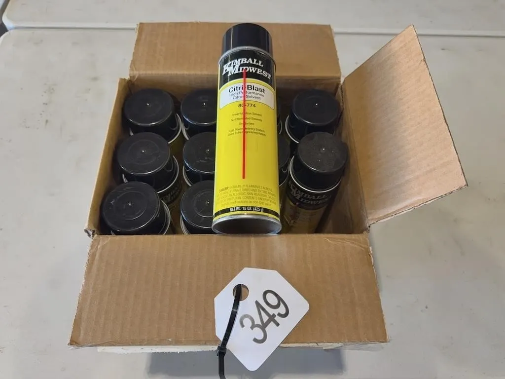 (11) Cans Citri Blast Solvent