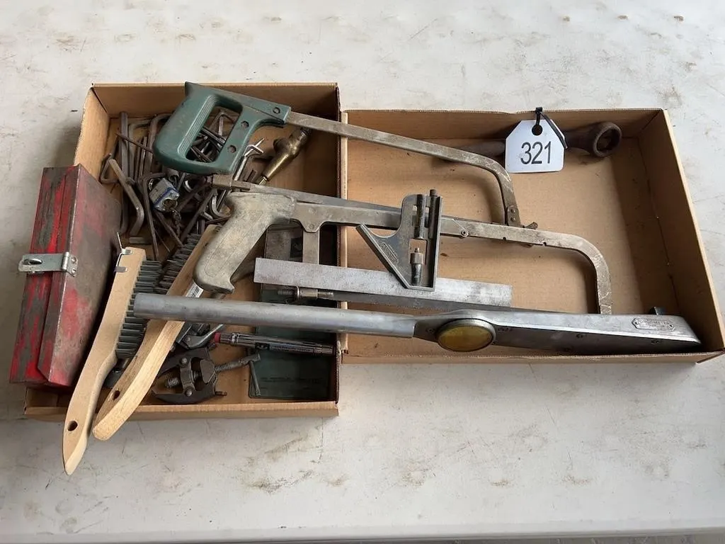 Allen Wrenches, Hack Saw, Torque Wrench, Snap-On T