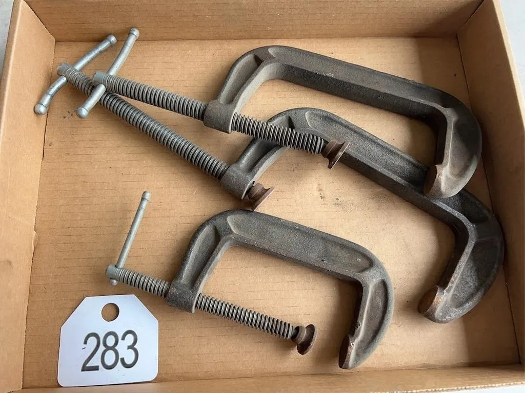 (3) C-Clamps