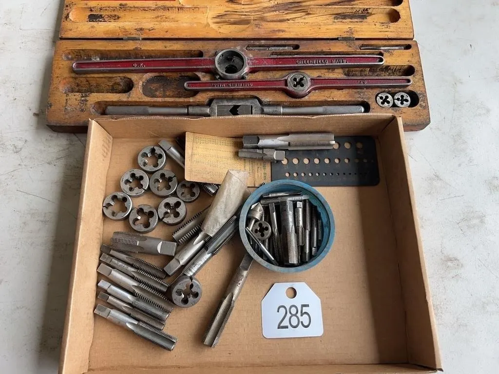 Greenfield Tap and Die Set