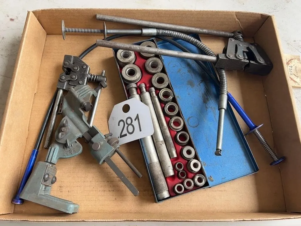Chain Brakes, Flaring Tools, Drill Bit Sharpener