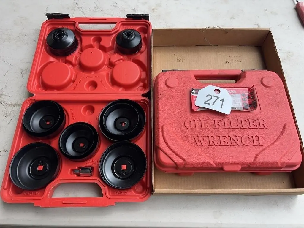 (2) Oil Filter Wrench Sets