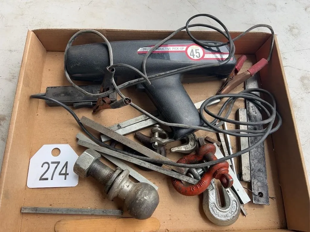 Timing Gun, Chain Hooks, Key Stock, Misc
