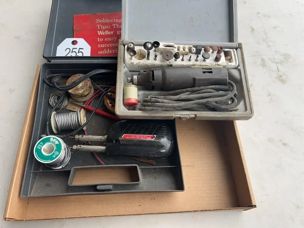 Solder Gun, Dremel Tool