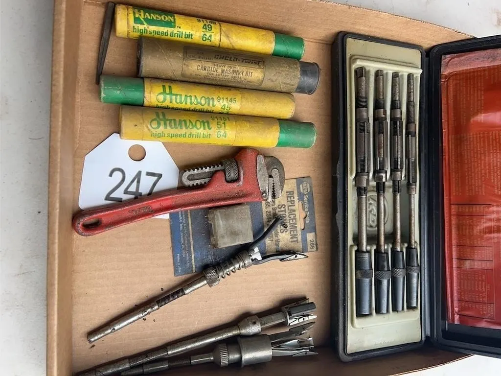 Drill Bits, Hones, Reamers